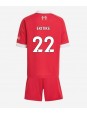 Liverpool Hugo Ekitike #22 Replika Hemmakläder Barn 2025-26 Kortärmad (+ byxor)